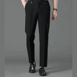 Straight-Leg Dress Pants